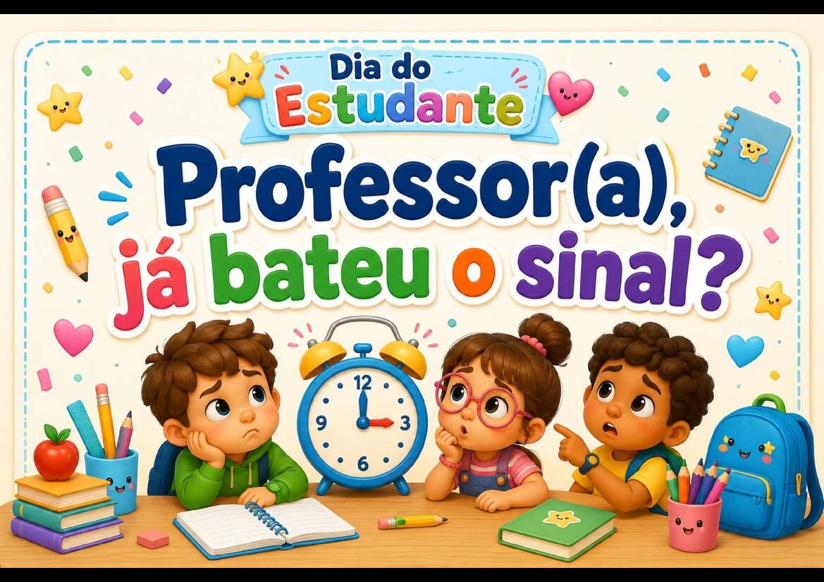 Cartões para dia do estudante engraçados e fofos para alfabetização página 21